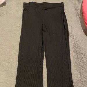 Ribbed Flare Leggings